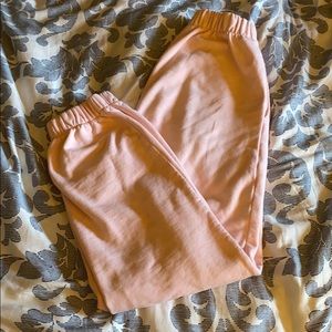 Brandy Melville pink Rosa sweatpants
